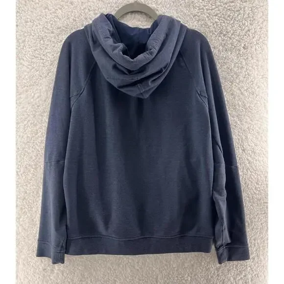 Lululemon City Sweat Pullover Hoodie Men's Size Medium Blue Casual Athleisure - Picture 5 of 7